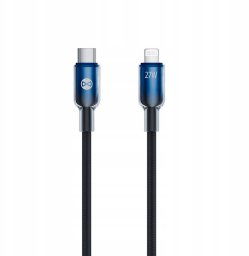 Forever kabel Ombre USB-C - Lightning 1,0 m 27W czarny