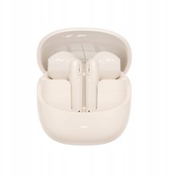 XO słuchawki Bluetooth X39 TWS beżowe