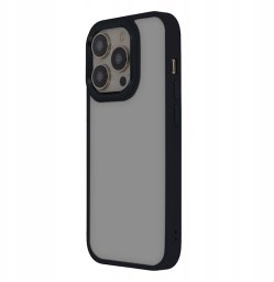 Nakładka Satin Elegant Matt  iPhone 16 Pro Max czarna