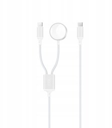 XO ładowarka bezprzewodowa indukcyjna CX030 czarna do Apple Watch z kablem USB-C -USB-C