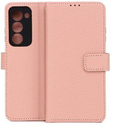Etui Smart Triangle do Oppo A5 5G różowe
