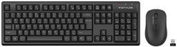 Klawiatura + mysz A4Tech A4tech FG1200 FStyler bezprzewodowy zestaw biurowy klawiatury z myszą 2,4G czarny