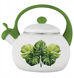 CZAJNIK NIEELEKTRYCZNY OD 2382 EMALIA 2.2 L LIŚCIE