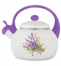 CZAJNIK NIEELEKTRYCZNY OD 2383 EMALIA 2.2 l LAWENDA