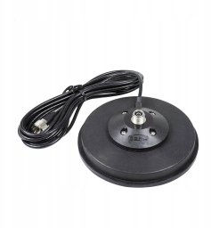 SIRIO MAG 145 PL - najmocniejsza podstawa magnetyczna 16cm (magnes 157mm) z kabelem 3,60m