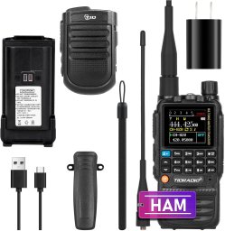 Zestaw: TIDRadio H3 PLUS 5W + Mikrofonogłośnik bezprzewodowy TIDRadio TD-LYSM01