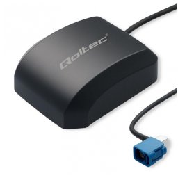 Moduł GPS Qoltec qoltec Mobilna Antena GPS GLONASS z podstawą magnetyczną| dookólna | 28dBi | 50W | FAKRA