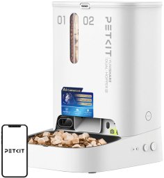 Petkit Dozownik karmy Yumshare Dual Hopper 2 z kamerą