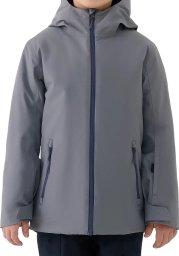 Kurtka narciarska dla chłopca 4F M0820 szara 4FJWAW25TTJAM0820 23S 128cm