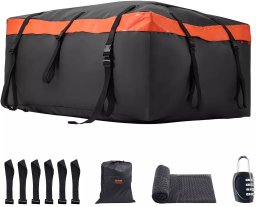 Bagażnik dachowy wodoodporny 566 L 840D z zamkiem  na auta z/bez relingów