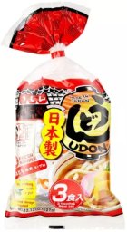 Zupa Yude Udon świeży makaron 3x209g - Itsuki