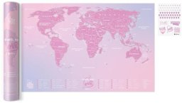 Mapa zdrapka - Travel Map Love World