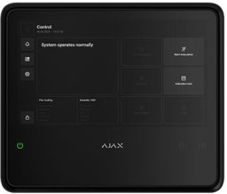 Ajax EN54 Fire Hub Jeweller - black