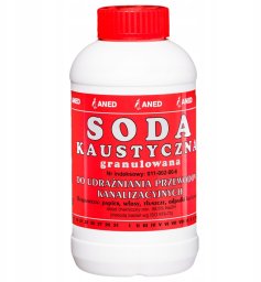 UDRAŻNIACZ KANALIZACJI SODA KAUSTYCZNA 0,3KG.