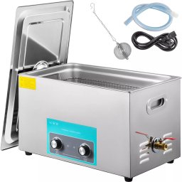 Myjka ultradźwiękowa 6L stal 304 grzałka timer do biżuterii i narzędzi