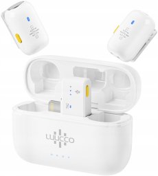Mikrofon Luucco MiniPods K2 Lightning biały 2 szt. + etui (SB11226)