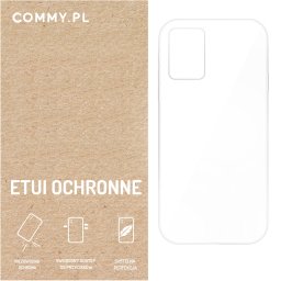 Przezroczyste etui COMMY Slim 2 mm styl i ochrona dla Samsung Galaxy A71 4G