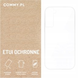 Przezroczyste etui COMMY Slim 2 mm styl i ochrona dla Samsung Galaxy S21