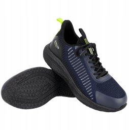 Półbut cholewka materiał Mesh podnosek kompozyt podeszwa EVA+RUBBER antypoślizgowa SR/SRC olejoodporna antyelektrostatyczna zabudowana pięta system Anti- shock nosek PU OLIVIER S1 FO SR 47