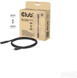 Kabel USB Club 3D CLUB3D CAC-2502 kabel USB 1 m USB C Czarny