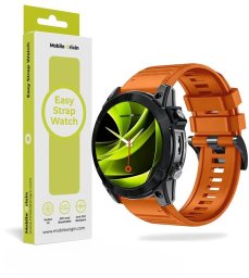 Mobile Origin Mobile Origin Easy Strap Silicone Watch 26mm Orange