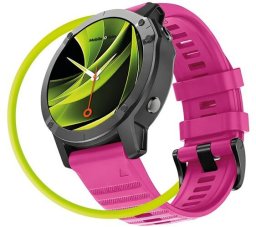 Mobile Origin Easy Strap Silicone Watch 22mm Pink