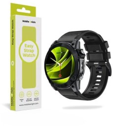 Mobile Origin Mobile Origin Easy Strap Silicone Watch 20mm Black