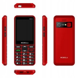 Mobiola telefon dla seniora MB900 4G czerwony 48MB/128MB