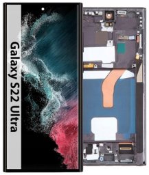 Wyświetlacz Do Samsung Galaxy S22 Ultra S908 S908B LCD Ekran Ramka OLED