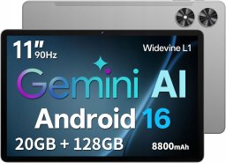 SVITOO P11 Tablet 11" Android 16 20 GB RAM + 128 GB ROM AI Full HD