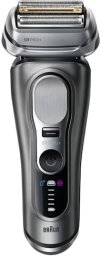 Braun Series 9 Pro+ 9655cc, Foil shaver, Grey, Buttons, Battery, Lithium-Ion (Li-Ion), Built-in battery