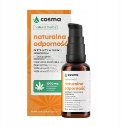 NOW Foods COSMA_Natural Herbs* Naturalna Odporność suplement diety 30ml