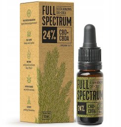 FULL SPECTRUM_Olejek Konopny CBD + CBDa 24% suplement diety 15ml