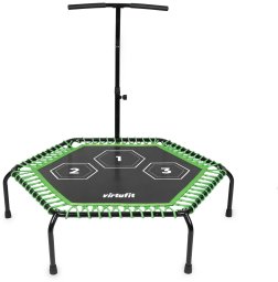 Trampolina fitness Pro 127 cm z uchwytem regulowanym do ćwiczeń 150 kg