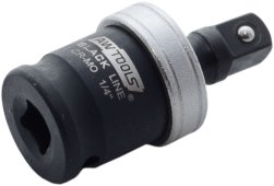 AWTools AWTOOLS PRZEGUB KULISTY UDAROWY Cr-Mo 1/4" BLACK LINE