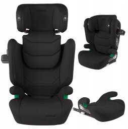 Fotelik samochodowy Monroe KIDWELL FOTELIK TENDO BLACK 100-150cm ISOFIX
