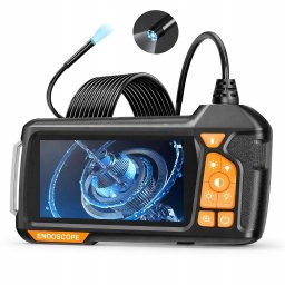 Kamera Inspekcyjna Endoskop Sztywny Elastyczny 2m Ekran Hd Ips 4.3” Ip67 / Az-m40-d