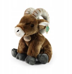 Rappa Pluszowa realistyczna maskotka Owca Kanadyjska Kozioł siedzący 28 cm