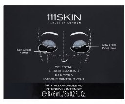 111SKIN_Celestial Black Diamond Eye Mask maska pod oczy 8x6ml