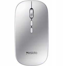 Mysz Genius Yesido Mysz Bezprzewodowa KB15 280mAh 2.4GHz Srebrny