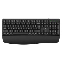 Klawiatura Genius KB-123 klawiatura przewodowa (USB) Cz/Słow czarna