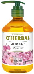 O'Herbal Mydło w płynie z ekstraktem z róży damasceńskiej 500ml