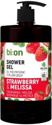 JOHNSON Bio* Naturell Kremowy żel pod prysznic Truskawka i Melisa 946ml