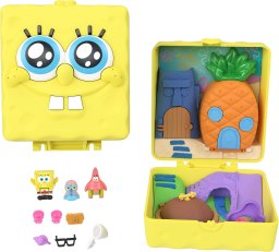 Mattel Polly Pocket - SpongeBob Kanciastoporty Zestaw kompaktowy (JKC84)