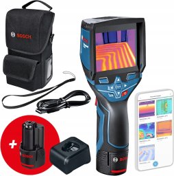 Bosch GTC 400 C Kamera Termowizyjna 160x120px 2x12V akumulator -10/+400C