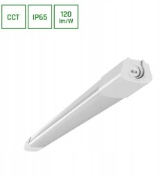 LIMEA SELECT HERMETYK 1200MM 36W 3CCT 230V 120ST IP65 36×46×1200MM BIAŁY