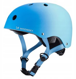 Wozinsky Kask rowerowy BMX/hulajnoga Wozinsky  S - gradient niebieski