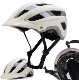 Kask rowerowy MTB Wozinsky  lekki L - morelowy