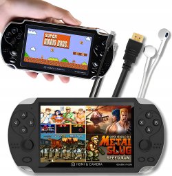 Mini konsola przenośna do gier RETRO x7 Aparat 1000 gier