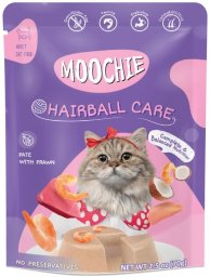 MOOCHIE Hairball Control With Prawn 70g redukcja kuli włosowych